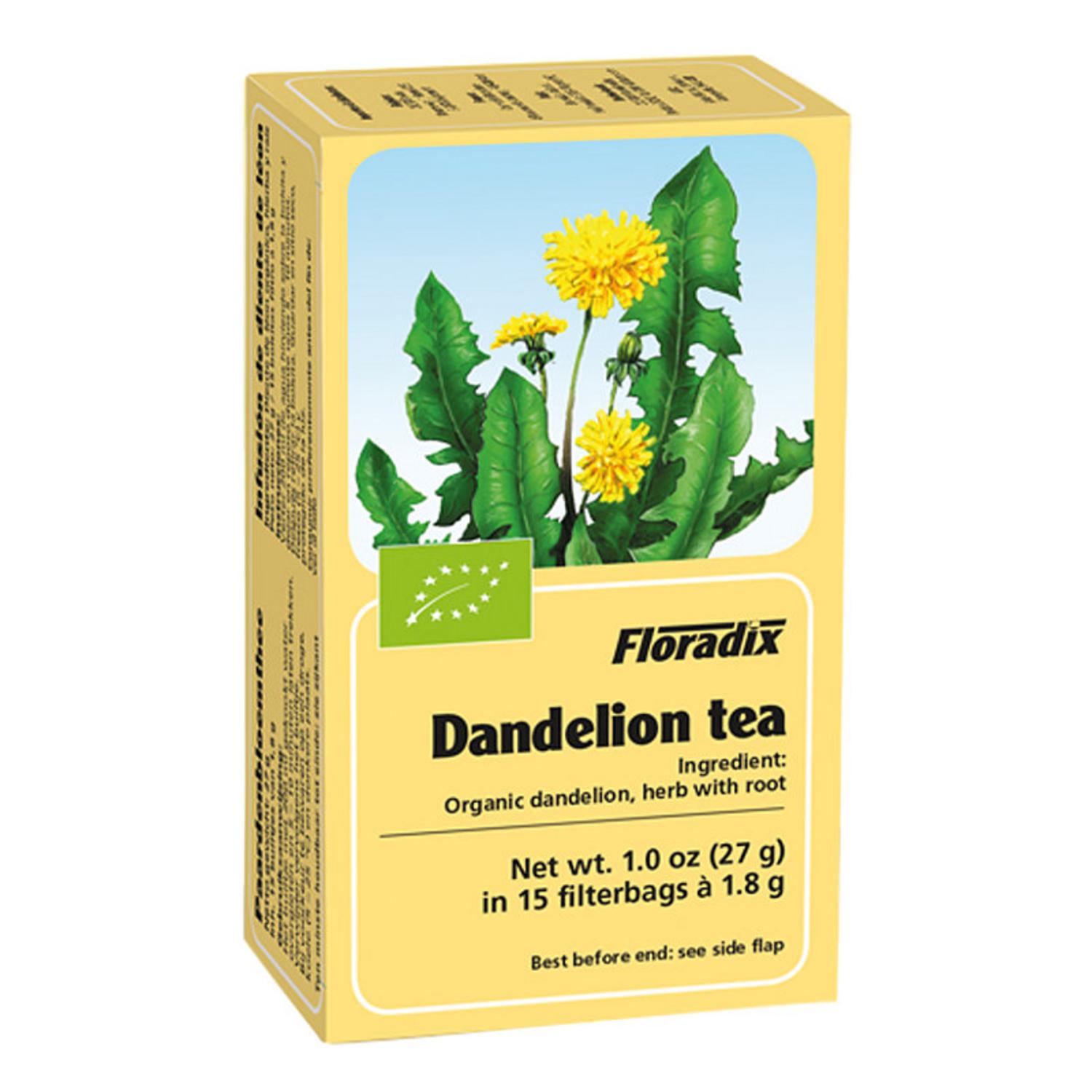 Organic Dandelion Tea - Floradix 15 bags from Floradix | Available at Sow & Arrow