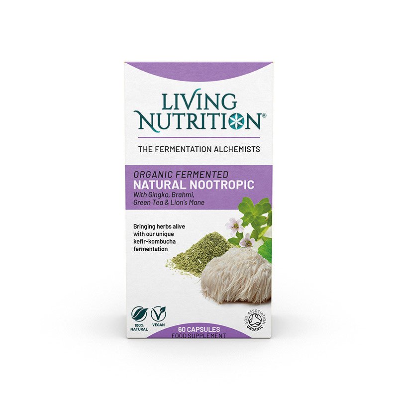 Organic Fermented Natural Nootropic from Living Nutrition | Available at Sow & Arrow