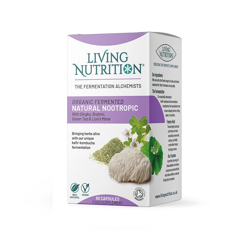 Organic Fermented Natural Nootropic from Living Nutrition | Available at Sow & Arrow