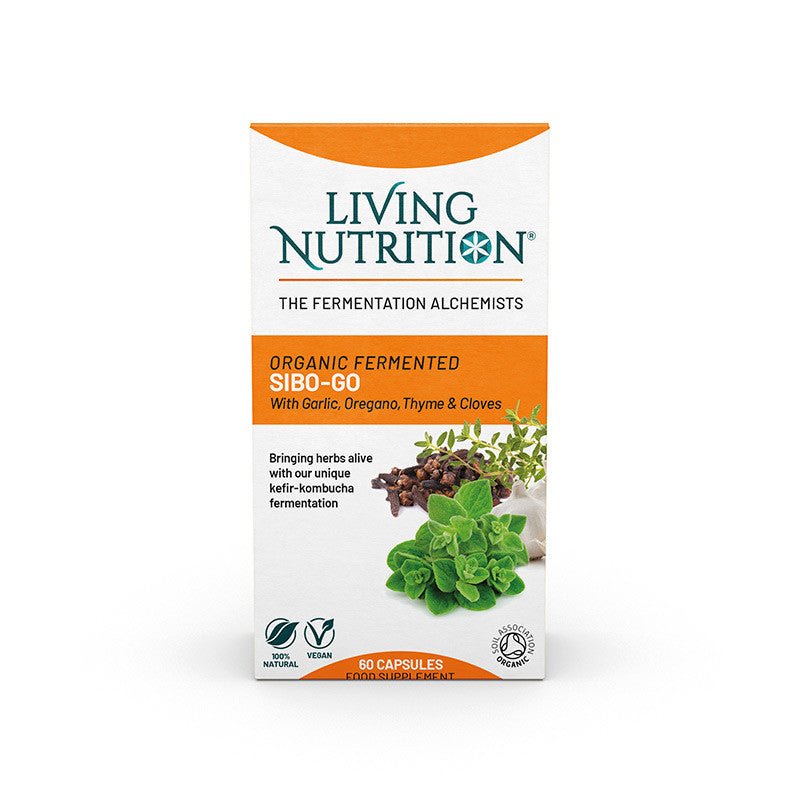 Organic Fermented Sibo - Go from Living Nutrition | Available at Sow & Arrow