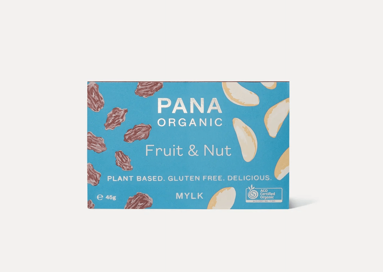 Organic Fruit & Nut - Vegan 45g from Pana Organic | Available at Sow & Arrow