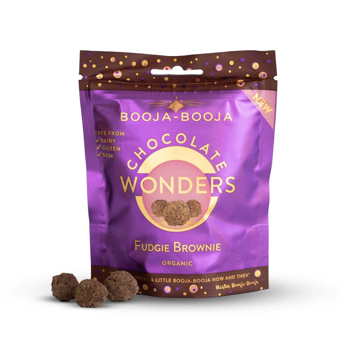 Organic Fudgie Brownie Chocolate Wonders from Booja Booja | Available at Sow & Arrow