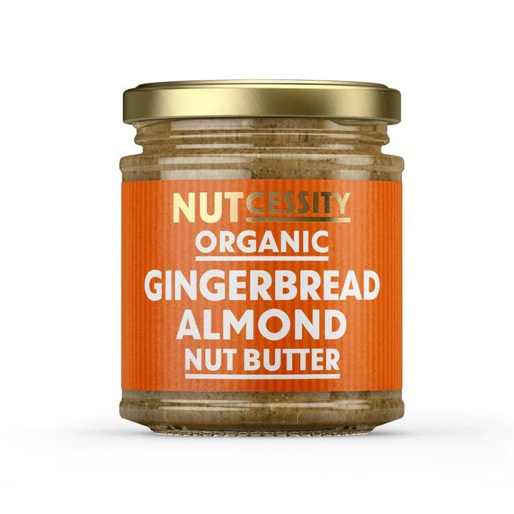 Organic Gingerbread Almond Nut Butter - 170g from Nutcessity | Available at Sow & Arrow