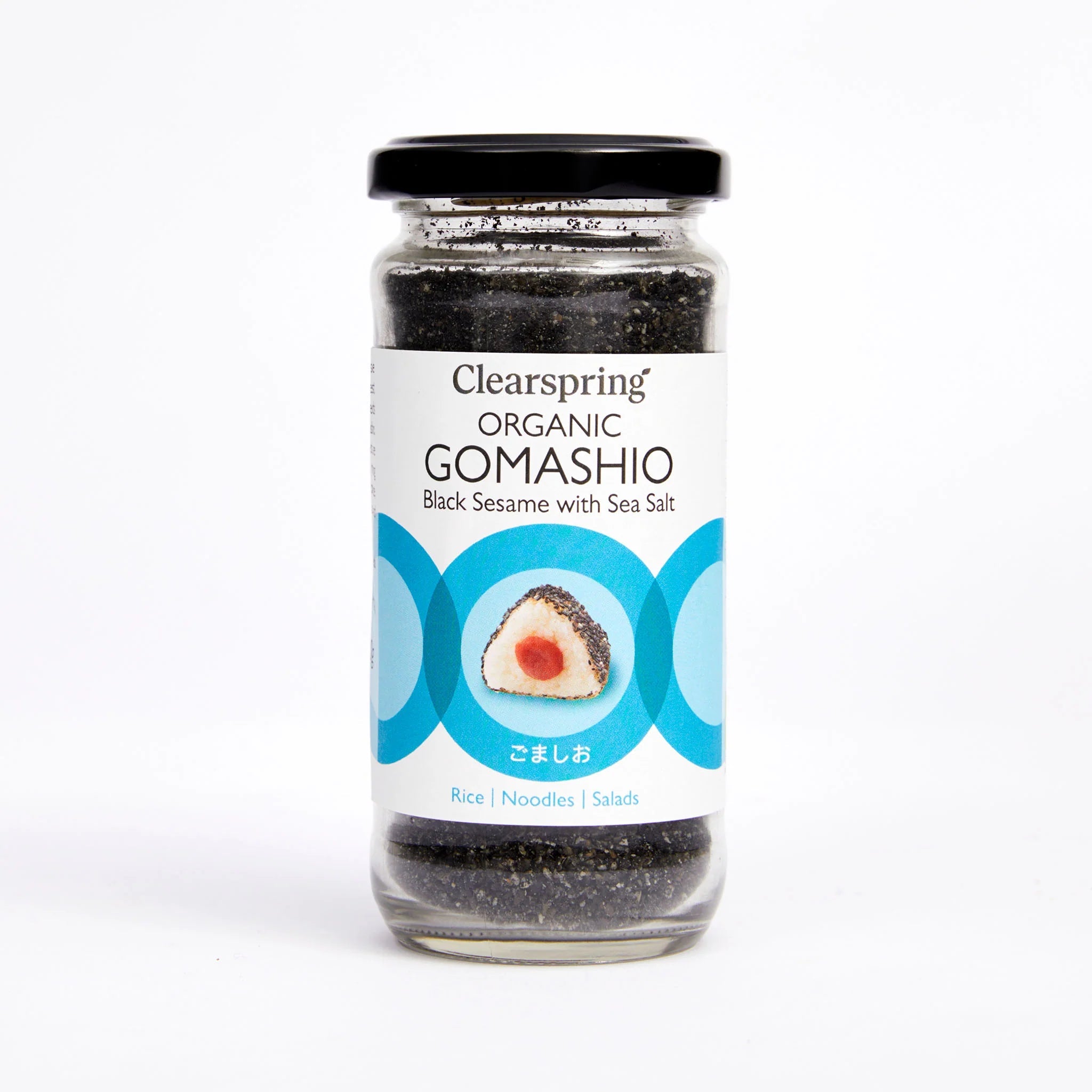Organic Gomashio - Black Sesame with Sea Salt from Clearspring | Available at Sow & Arrow