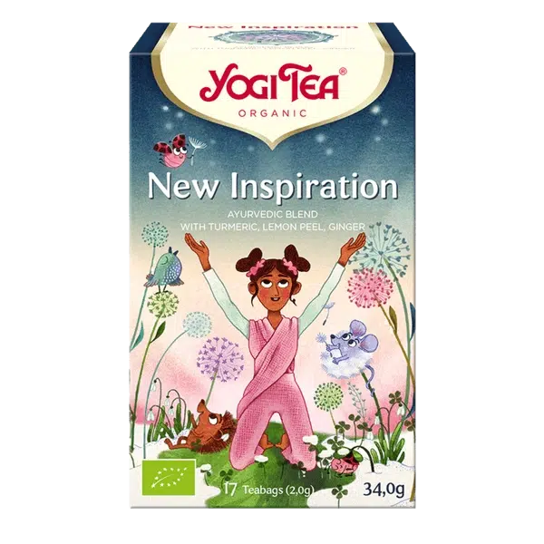 Organic Inspiration Tea from YogiTea | Available at Sow & Arrow