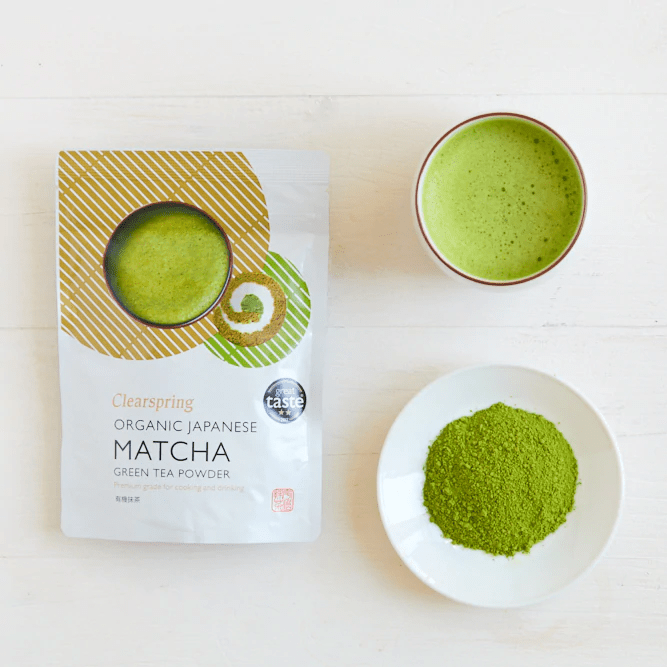 Organic Japanese Matcha Green Tea Powder - Premium Grade 40g from Clearspring | Available at Sow & Arrow