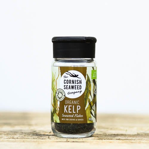 Organic Kelp Seaweed Shaker - 40g from The Cornish Seaweed Company | Available at Sow & Arrow