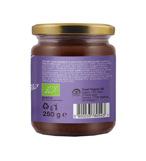Organic, Keto Chocolate Hazelnut Spread - 250g from Bettr | Available at Sow & Arrow