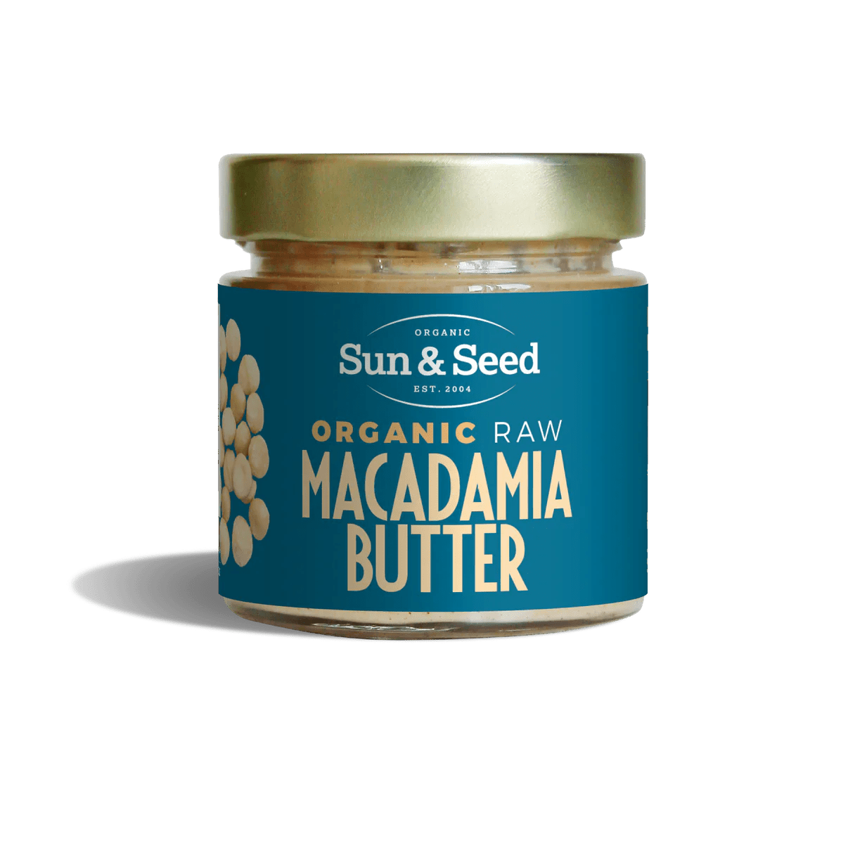 Organic Macadamia Nut Butter - 200g from Sun and Seed | Available at Sow & Arrow