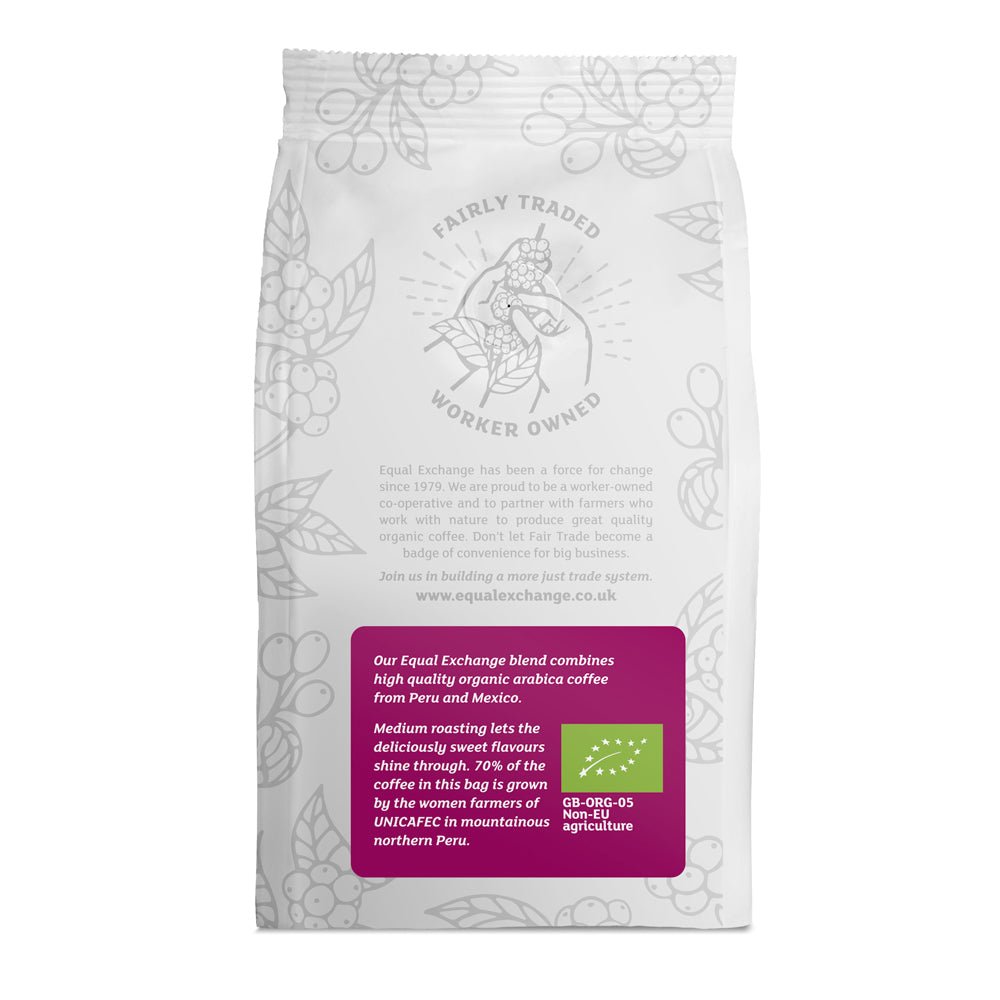 Organic Medium Roast Ground Coffee - 227g from Equal Exchange | Available at Sow & Arrow