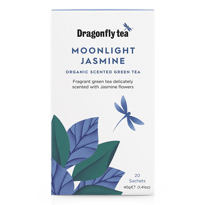 Organic Moonlight Jasmine Tea - 20 bags from Dragonfly Tea | Available at Sow & Arrow