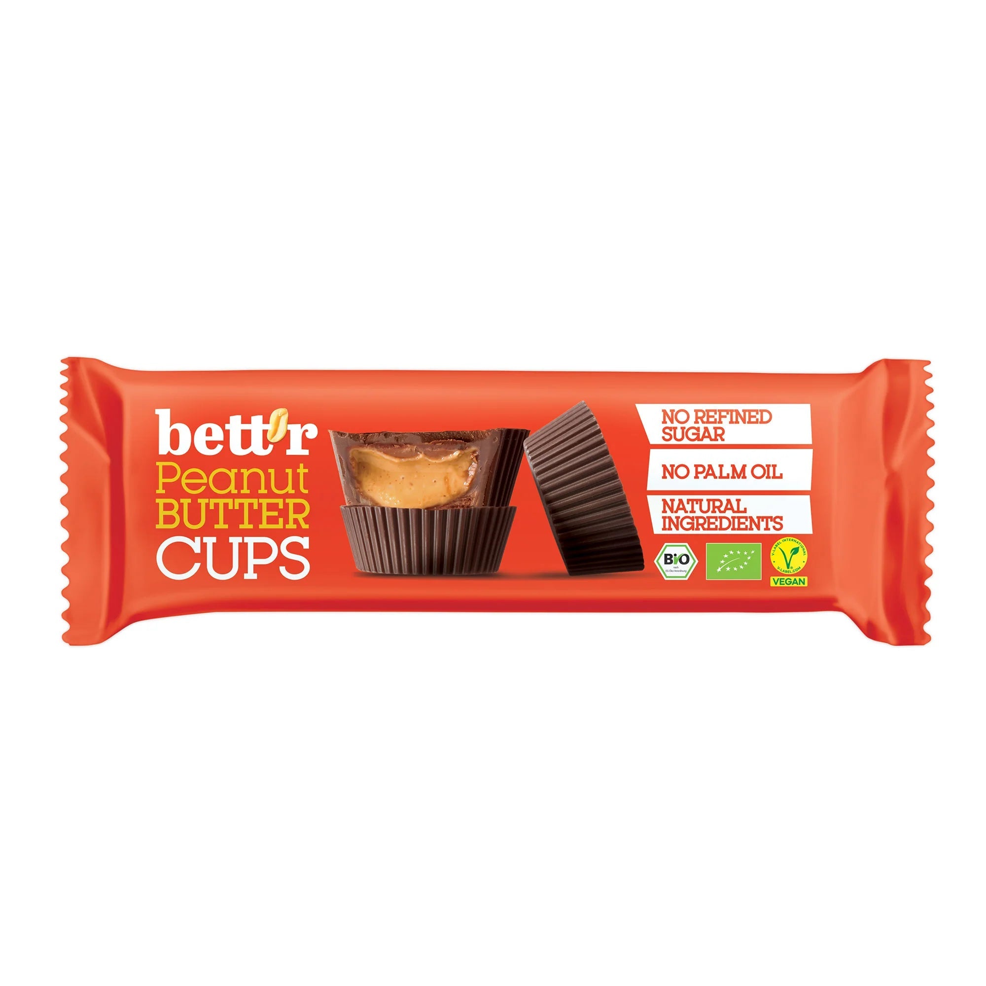 Organic Peanut Butter Cups - 39g from Bettr | Available at Sow & Arrow