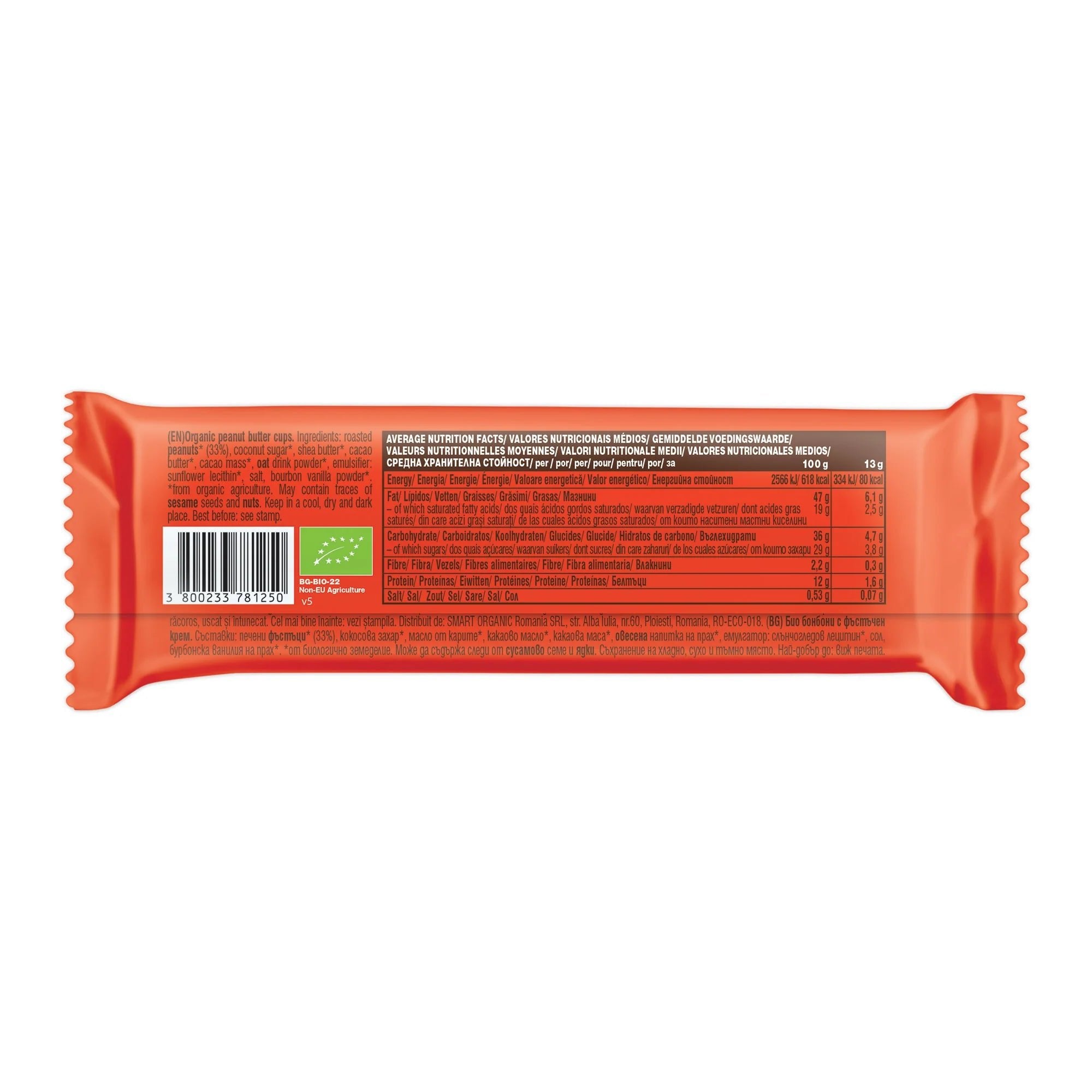 Organic Peanut Butter Cups - 39g from Bettr | Available at Sow & Arrow