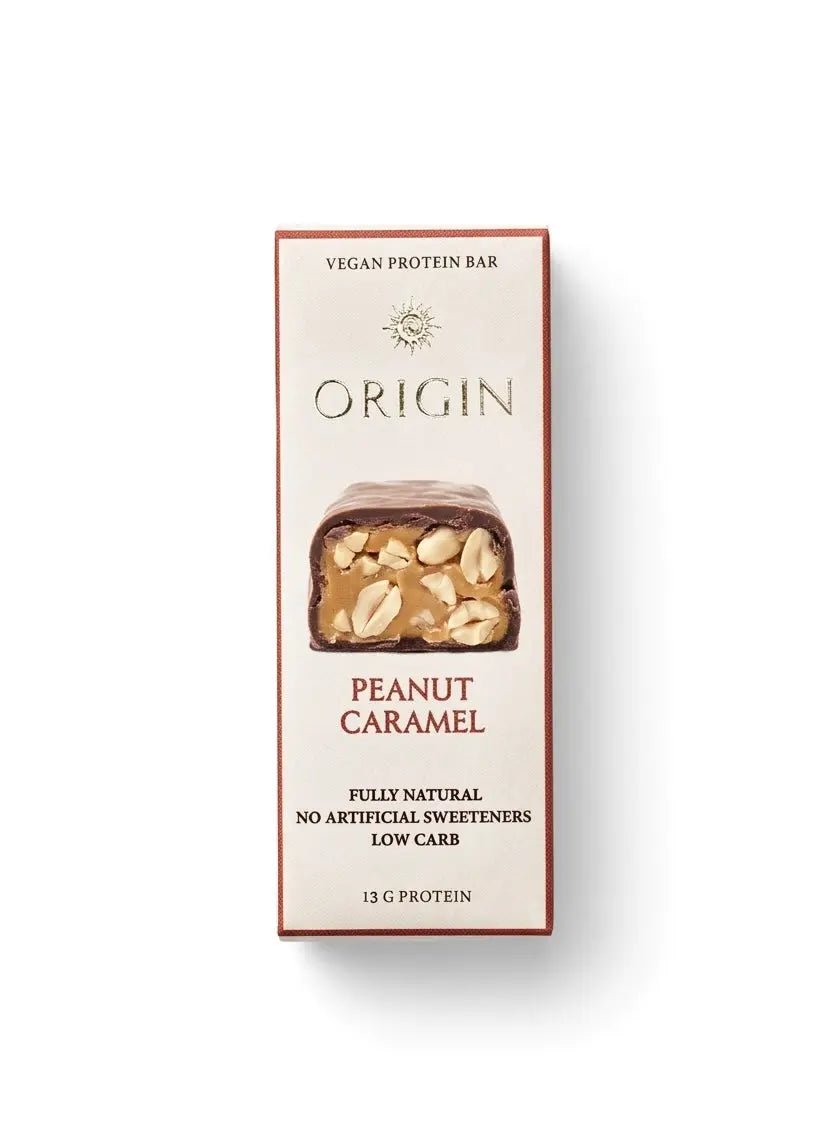 Organic Peanut Caramel Bar - Low Sugar from Origin | Available at Sow & Arrow