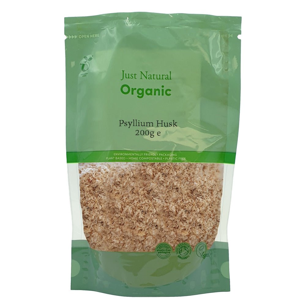 Organic Psyllium Husk - 200g from Just Natural | Available at Sow & Arrow