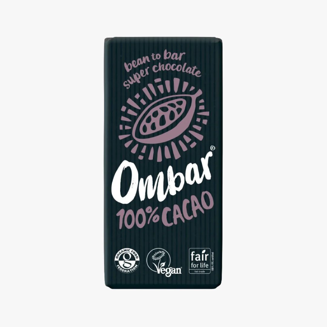 Organic, Raw, 100% Cacao Ombar - 70g from Ombar | Available at Sow & Arrow