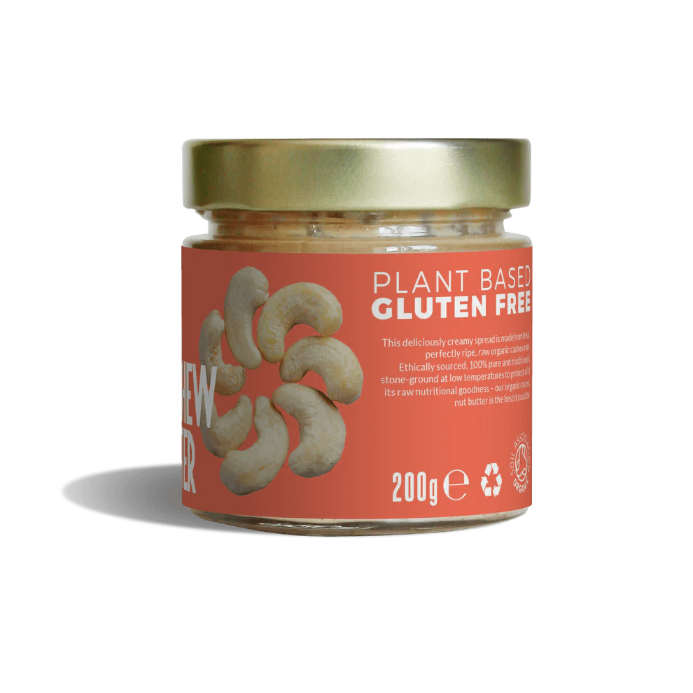 Organic Raw Creamy Cashew Butter - 200g from Sun and Seed | Available at Sow & Arrow