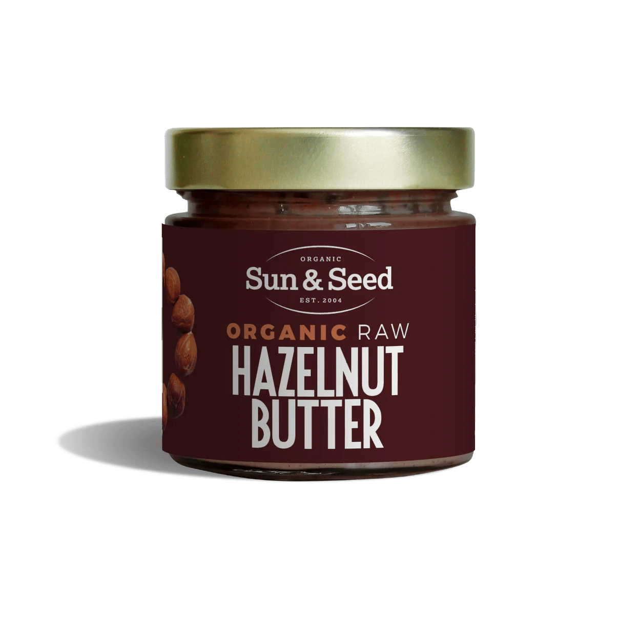 Organic Raw Hazelnut Butter - 200g from Sun and Seed | Available at Sow & Arrow