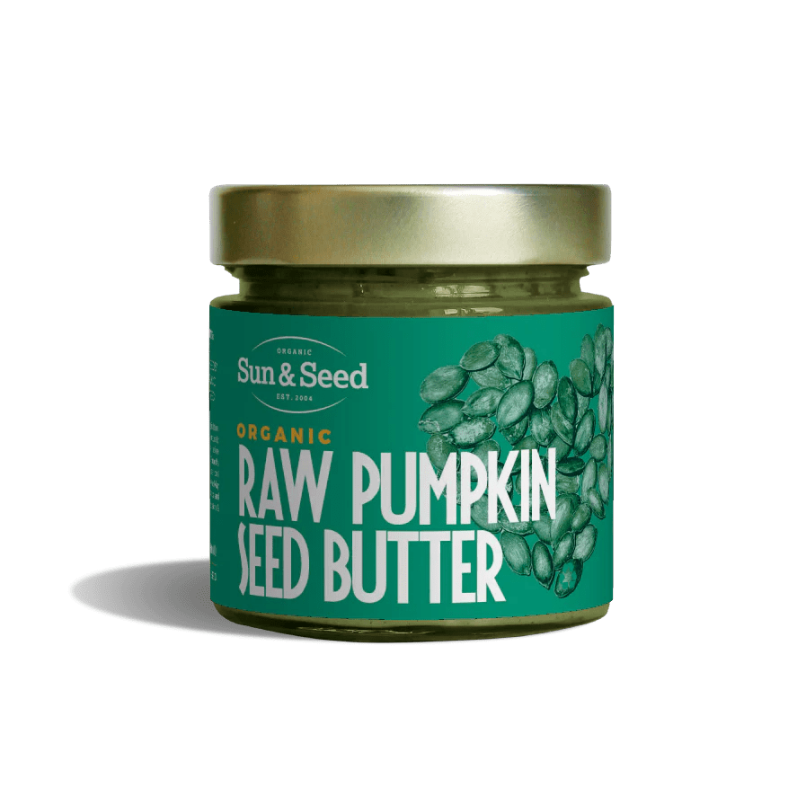 Organic Raw Pumpkin Seed Butter - 200g from Sun and Seed | Available at Sow & Arrow