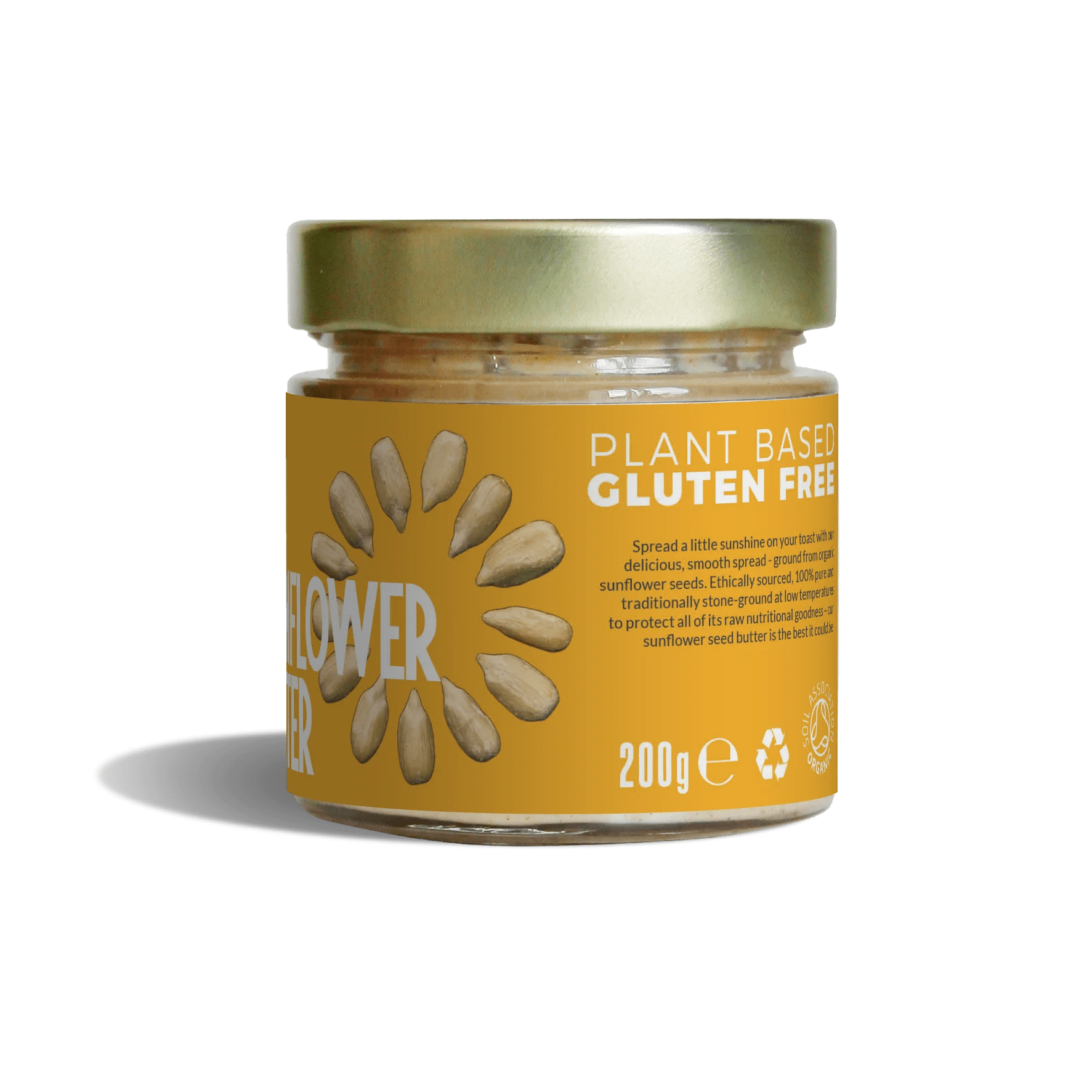 Organic Raw Sunflower Seed Butter - 200g from Sun and Seed | Available at Sow & Arrow