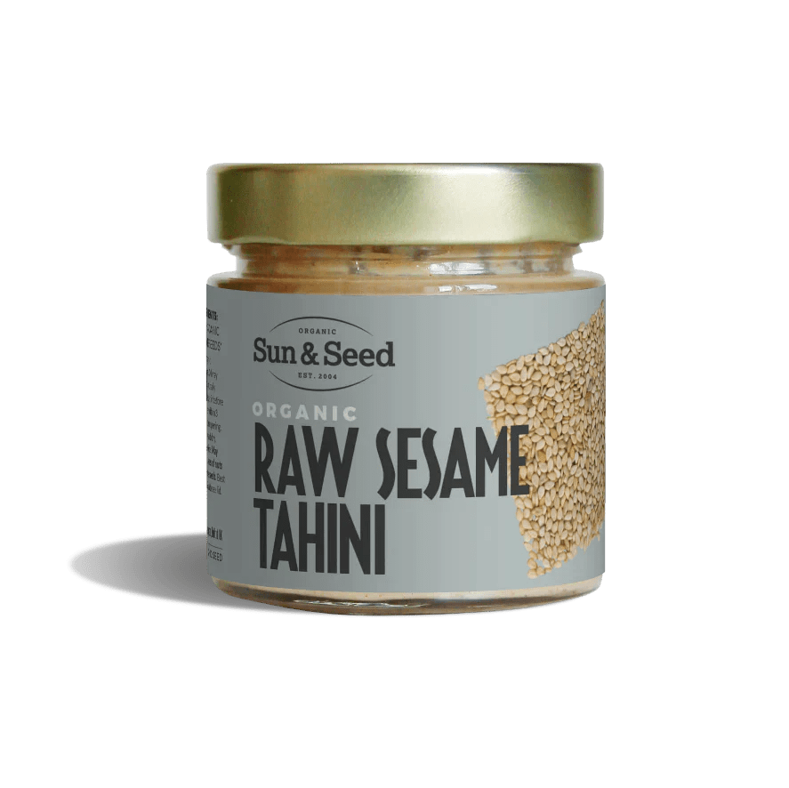 Organic Raw White Tahini - 200g from Sun and Seed | Available at Sow & Arrow