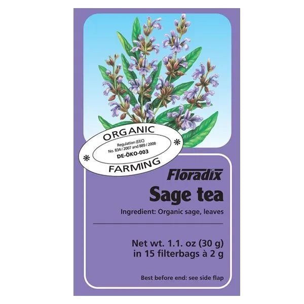 Organic Sage Tea from Floradix | Available at Sow & Arrow