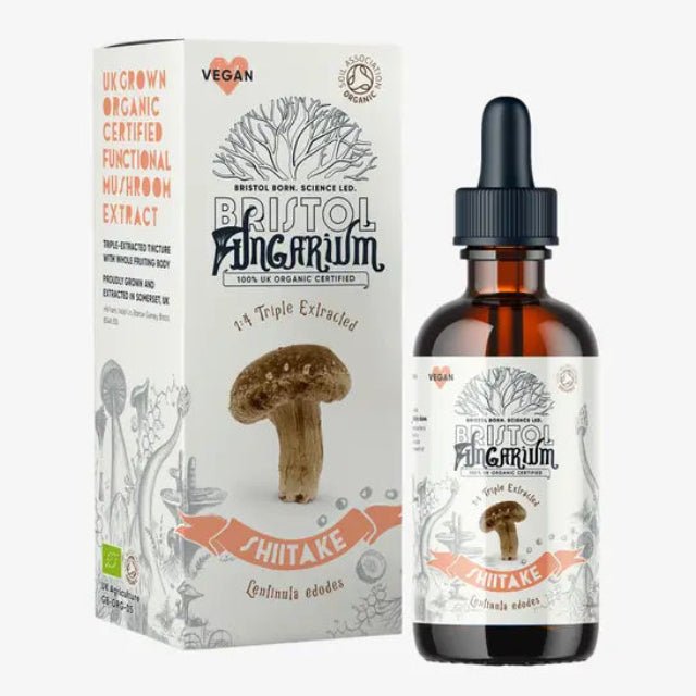 Organic Shiitake Tincture - 50ml from Bristol Fungarium | Available at Sow & Arrow