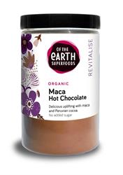 Organic, Sugar - Free, Hot Chocolate with Maca - 180g from Of The Earth | Available at Sow & Arrow