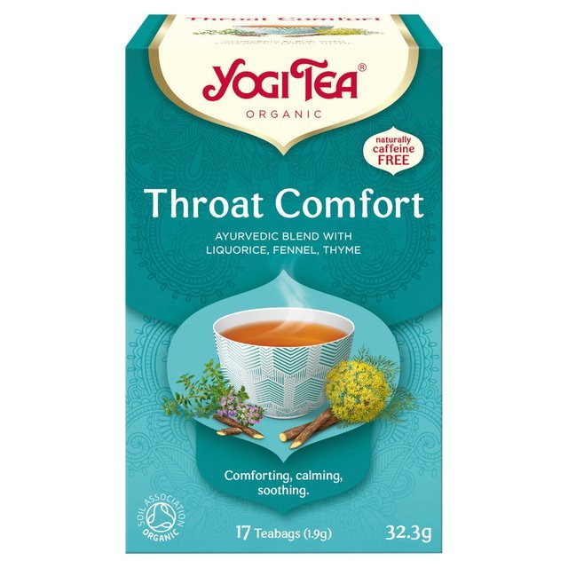 Organic Throat Comfort - YogiTea from YogiTea | Available at Sow & Arrow