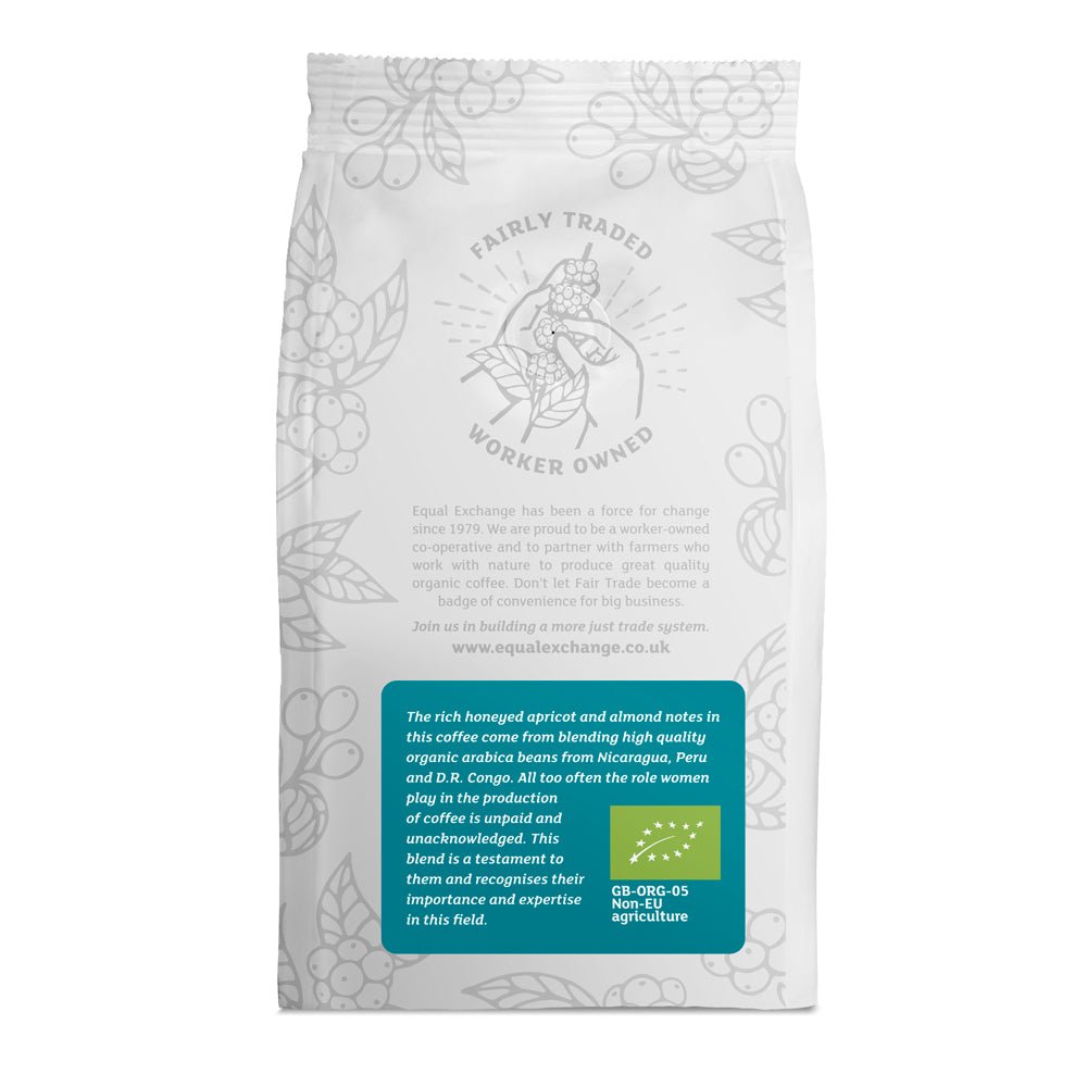 Organic Women's Farmers Whole Beans Coffee - 227g from Equal Exchange | Available at Sow & Arrow