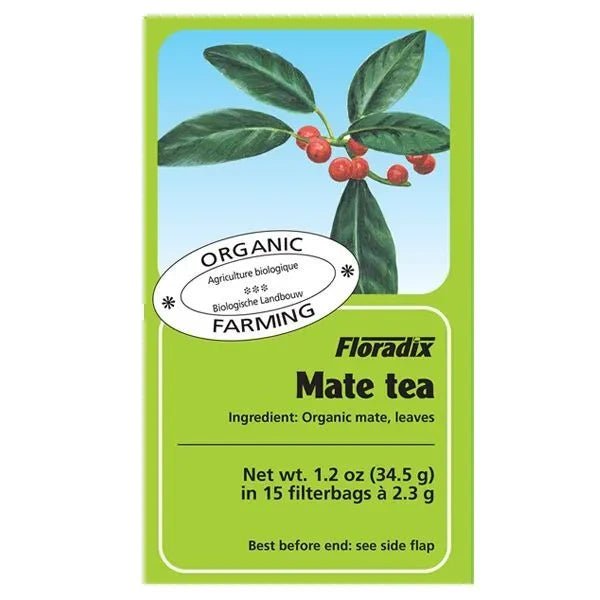 Organic Yerba Mate Tea - 15 teabags from Floradix | Available at Sow & Arrow