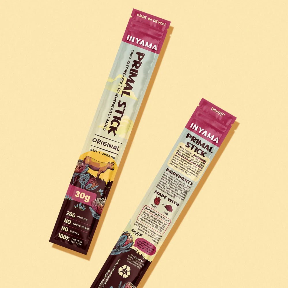 Original Grass - Fed Beef & Organ Stick - 30g from Inyama | Available at Sow & Arrow