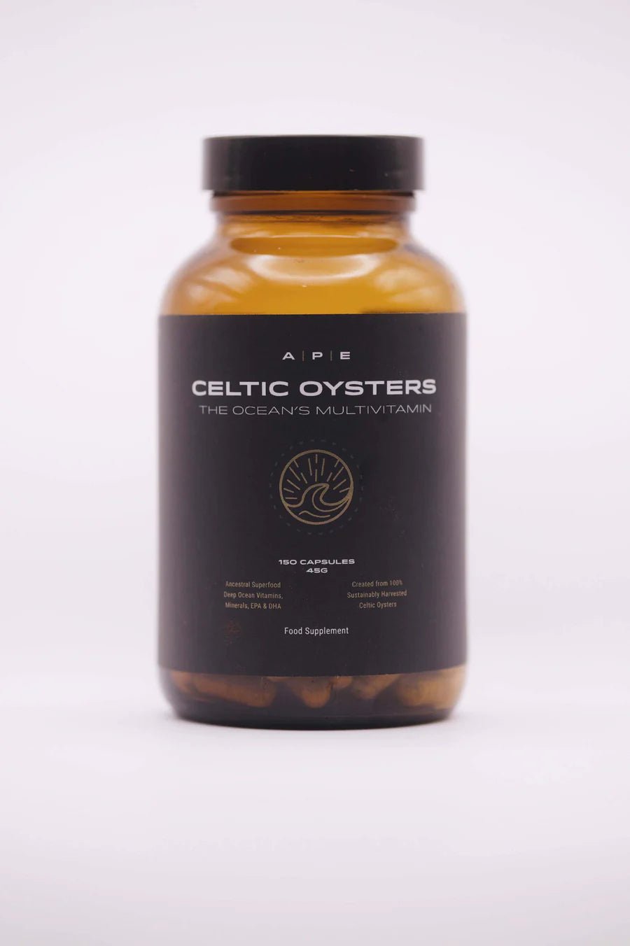 Pacific Oysters - 180 capsules from APE Nutrition | Available at Sow & Arrow