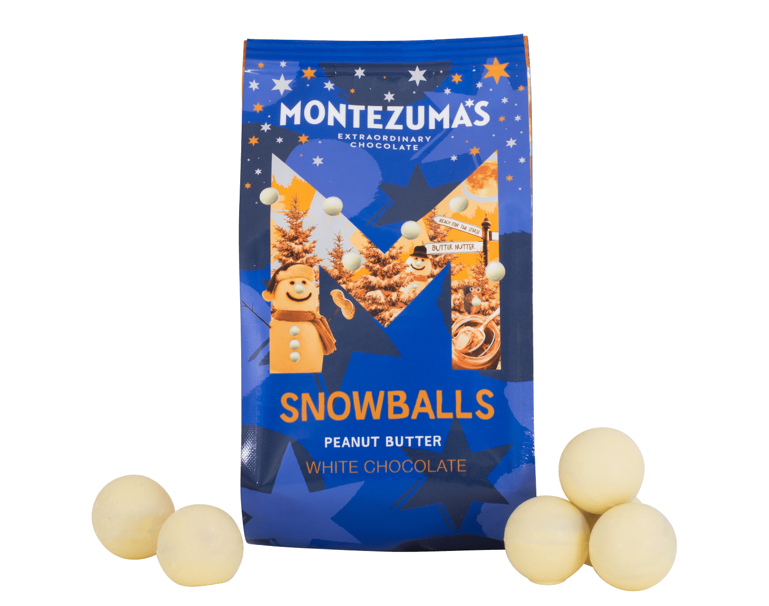 White Chocolate Peanut Butter Snowballs - 150g