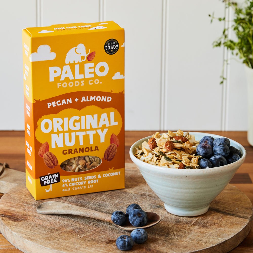 Pecan & Almond Grain - Free Paleo Granola - 285g from The Paleo Food Co. | Available at Sow & Arrow
