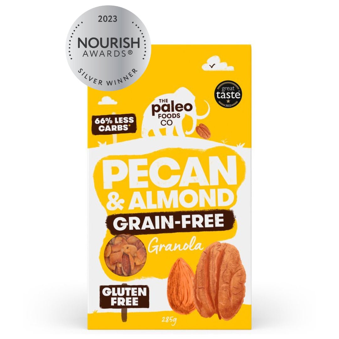 Pecan & Almond Grain - Free Paleo Granola - 285g from The Paleo Food Co. | Available at Sow & Arrow