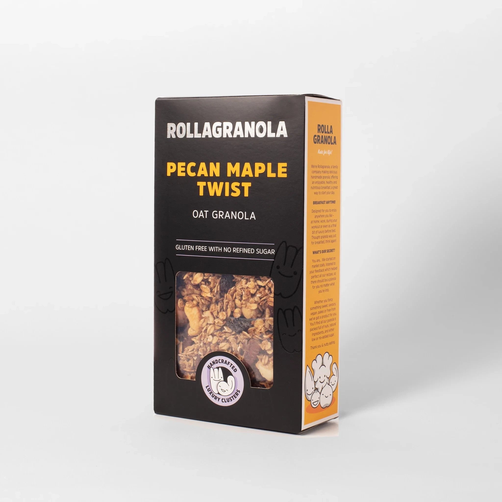 Pecan Maple Twist Granola from Rollagranola | Available at Sow & Arrow