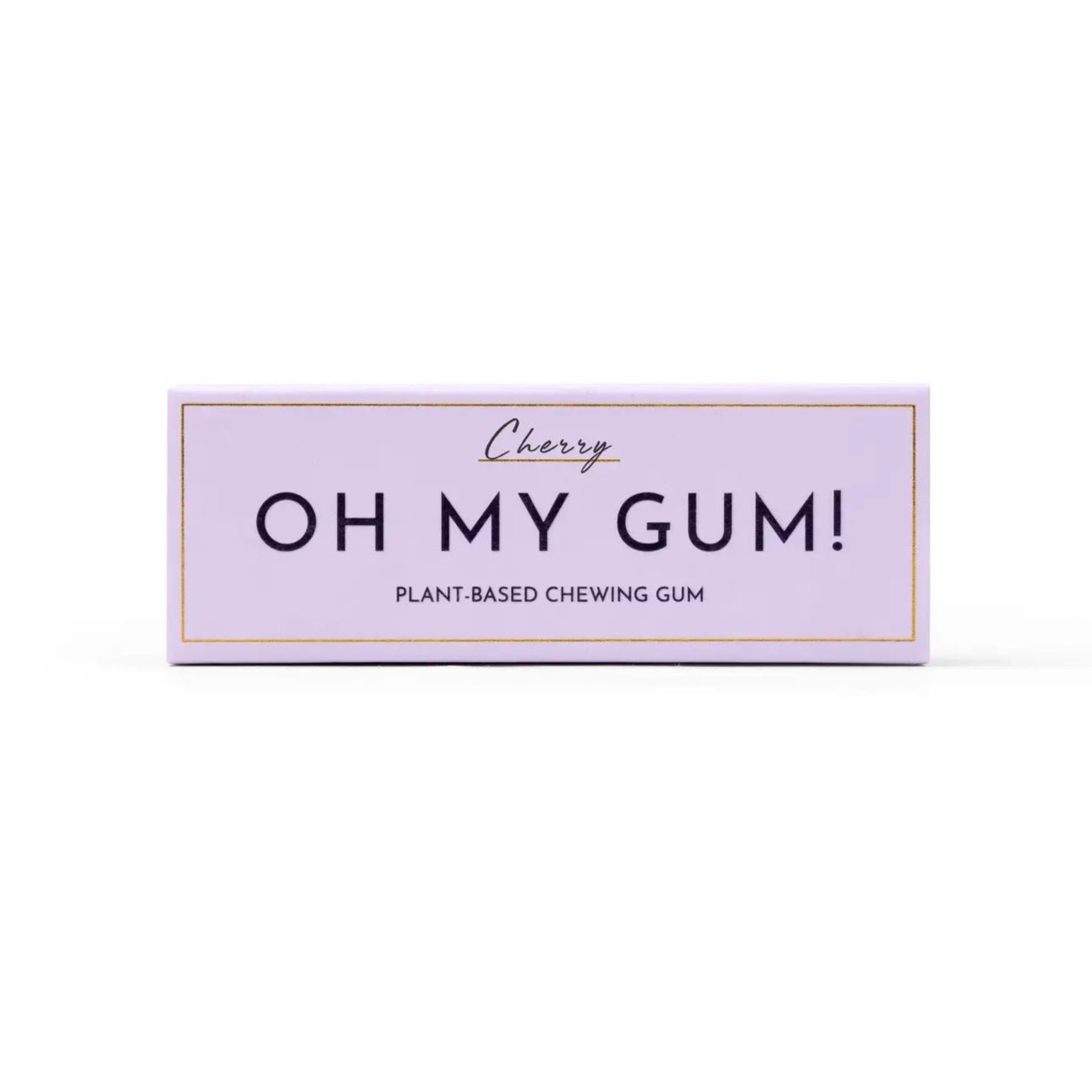 Plastic - Free Cherry Chewing Gum - From Tree Sap from Oh My Gum | Available at Sow & Arrow