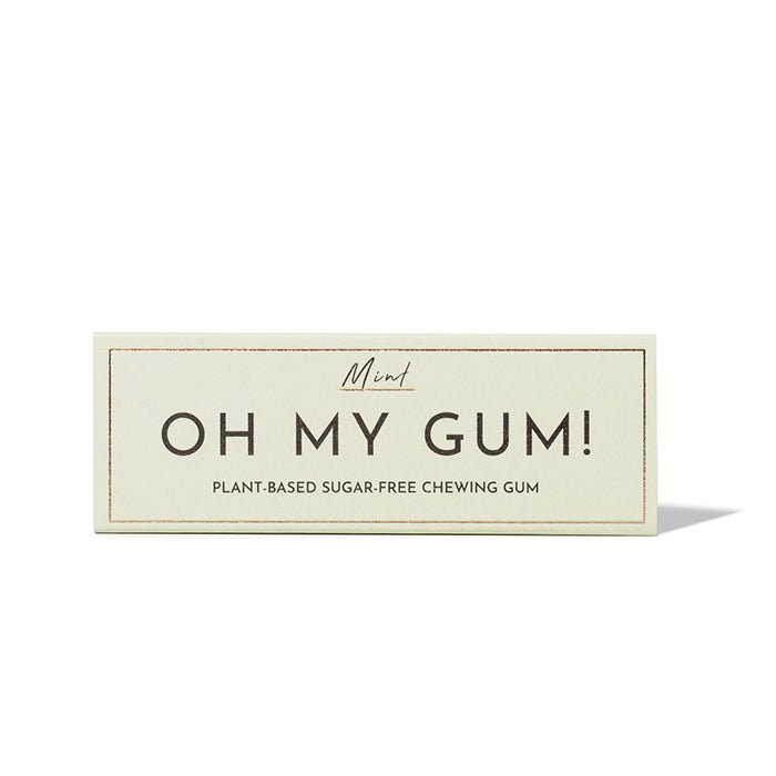 Plastic - Free Mint Chewing Gum - From Tree Sap from Oh My Gum | Available at Sow & Arrow