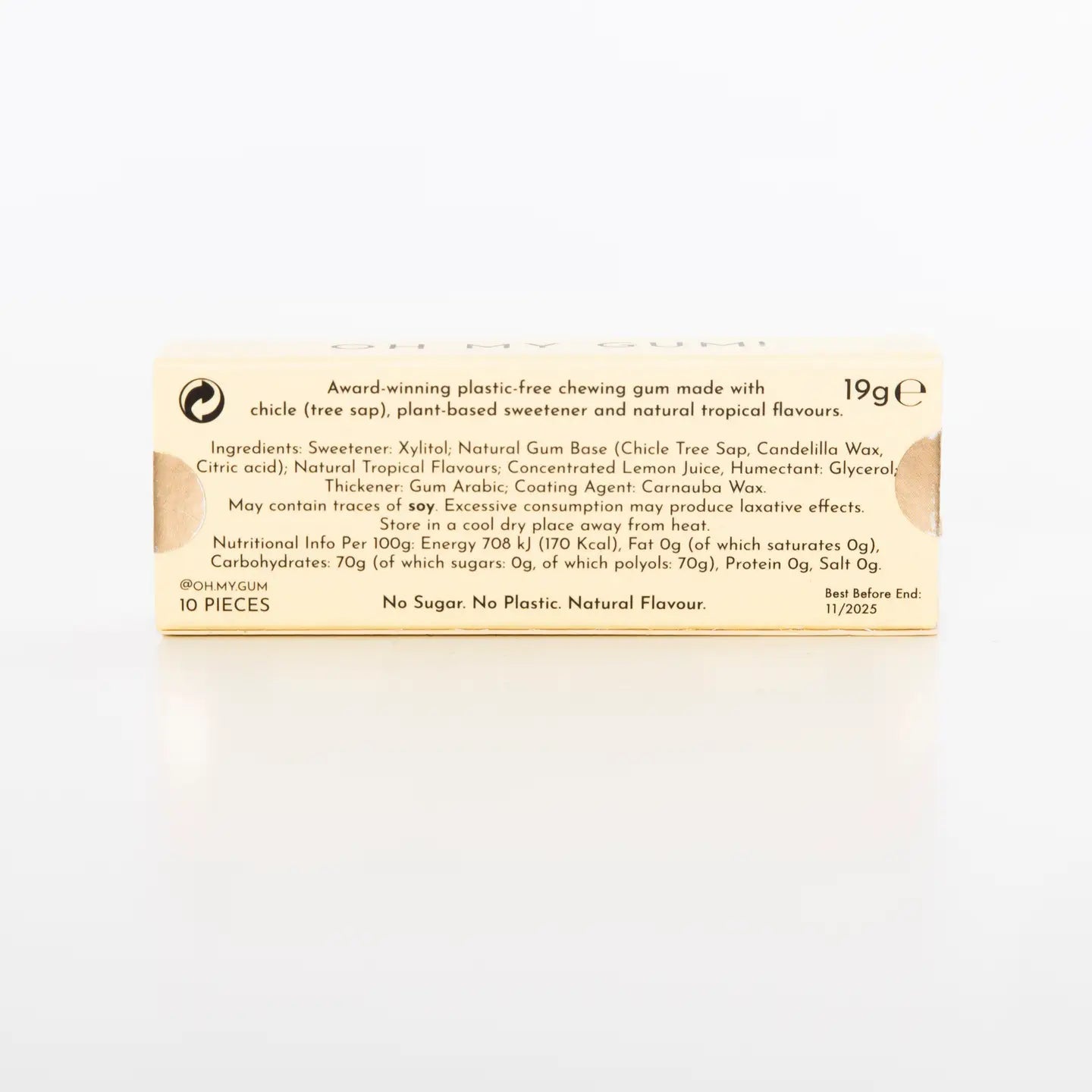 Plastic - Free Tropical Chewing Gum - From Tree Sap (Copy) from Oh My Gum | Available at Sow & Arrow