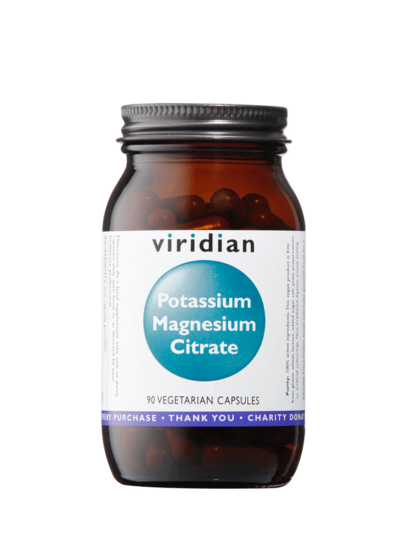 Potassium Magnesium Citrate - 90 Capsules from Viridian | Available at Sow & Arrow