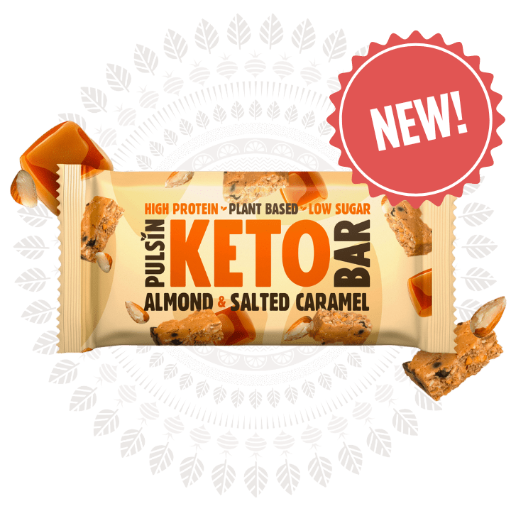 Pulsin Keto Bar - Salted Caramel 50g from Pulsin | Available at Sow & Arrow