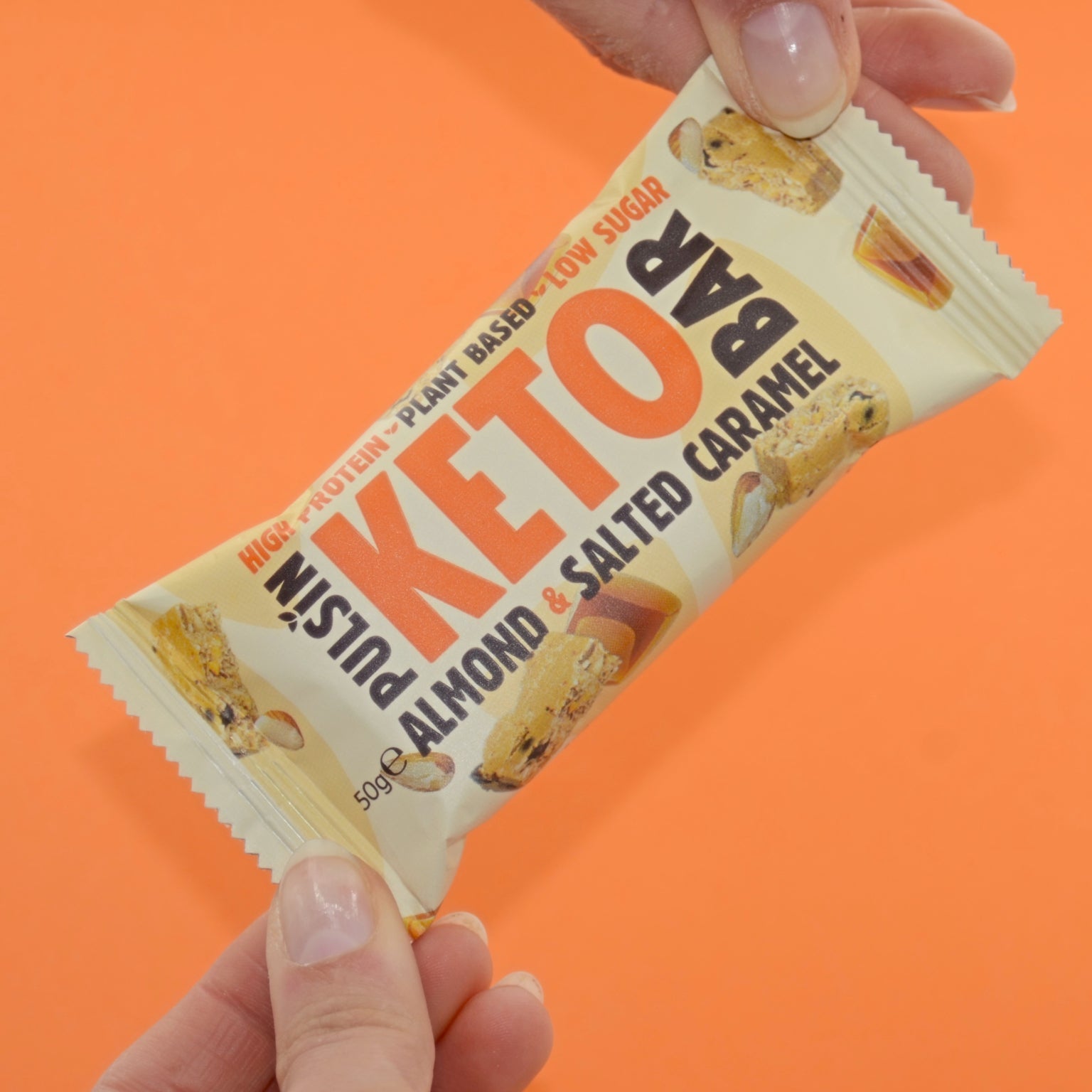 Pulsin Keto Bar - Salted Caramel 50g from Pulsin | Available at Sow & Arrow