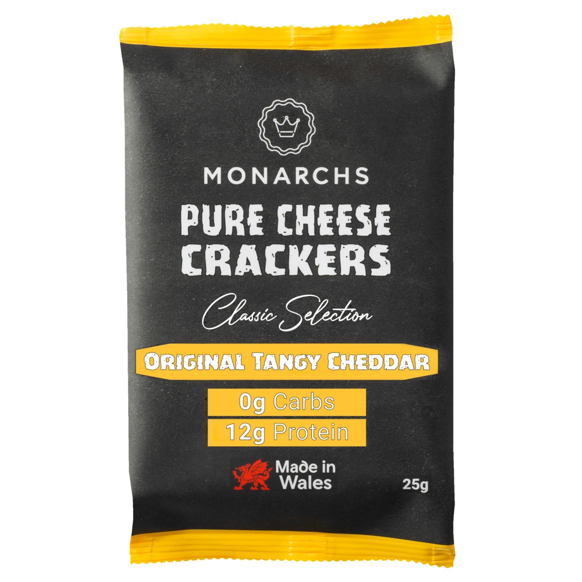 Pure Cheese Crackers - Tangy Cheddar from Monarchs | Available at Sow & Arrow