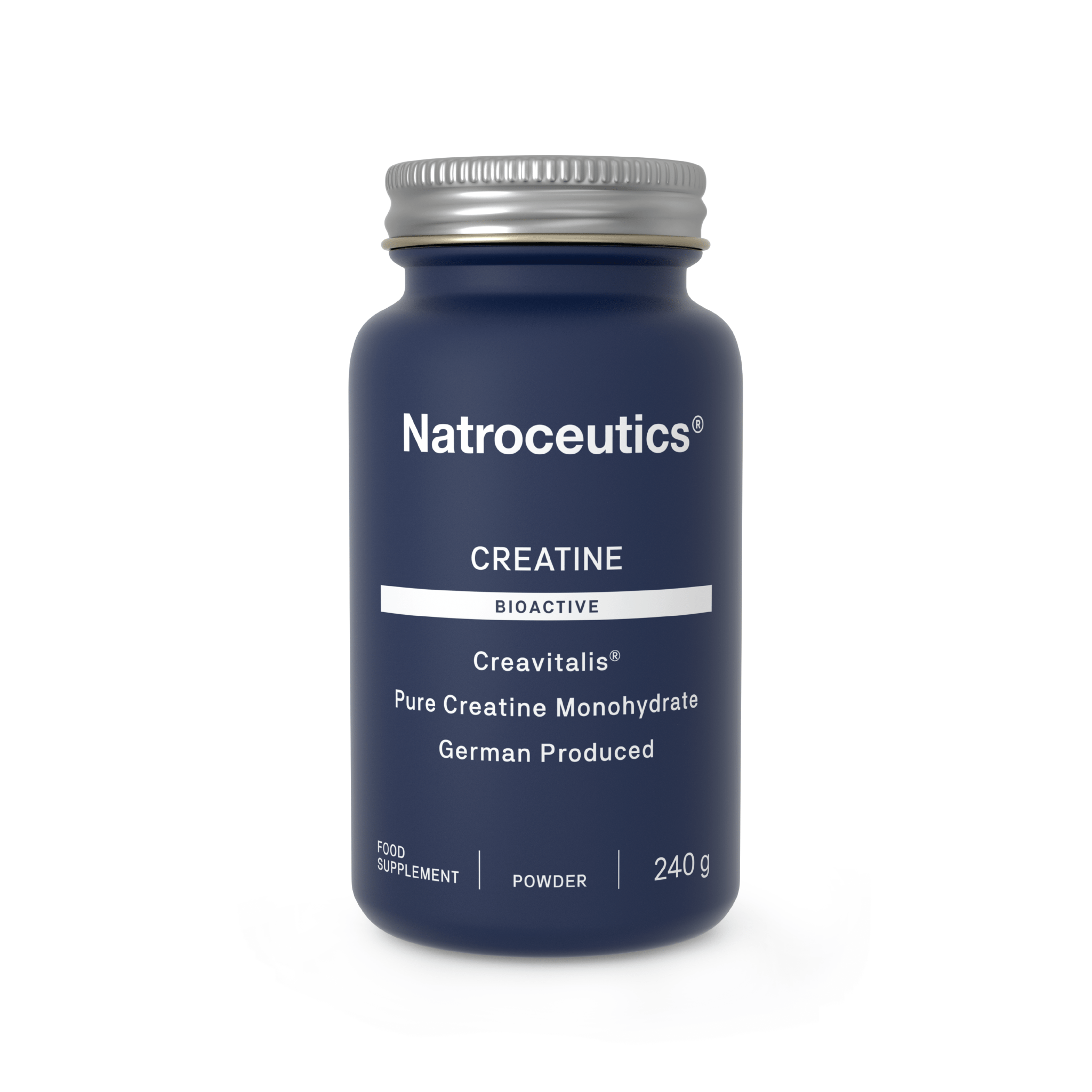 Pure Creatine Monohydrate - 240g from Natroceutics | Available at Sow & Arrow