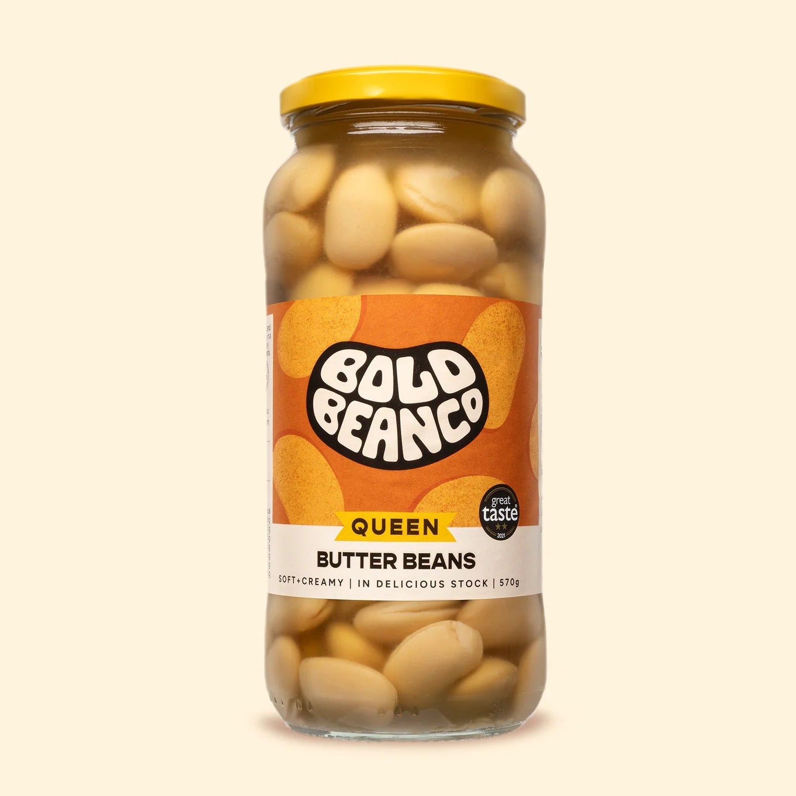 Queen Butter Beans - 570g from Bold Bean Co | Available at Sow & Arrow