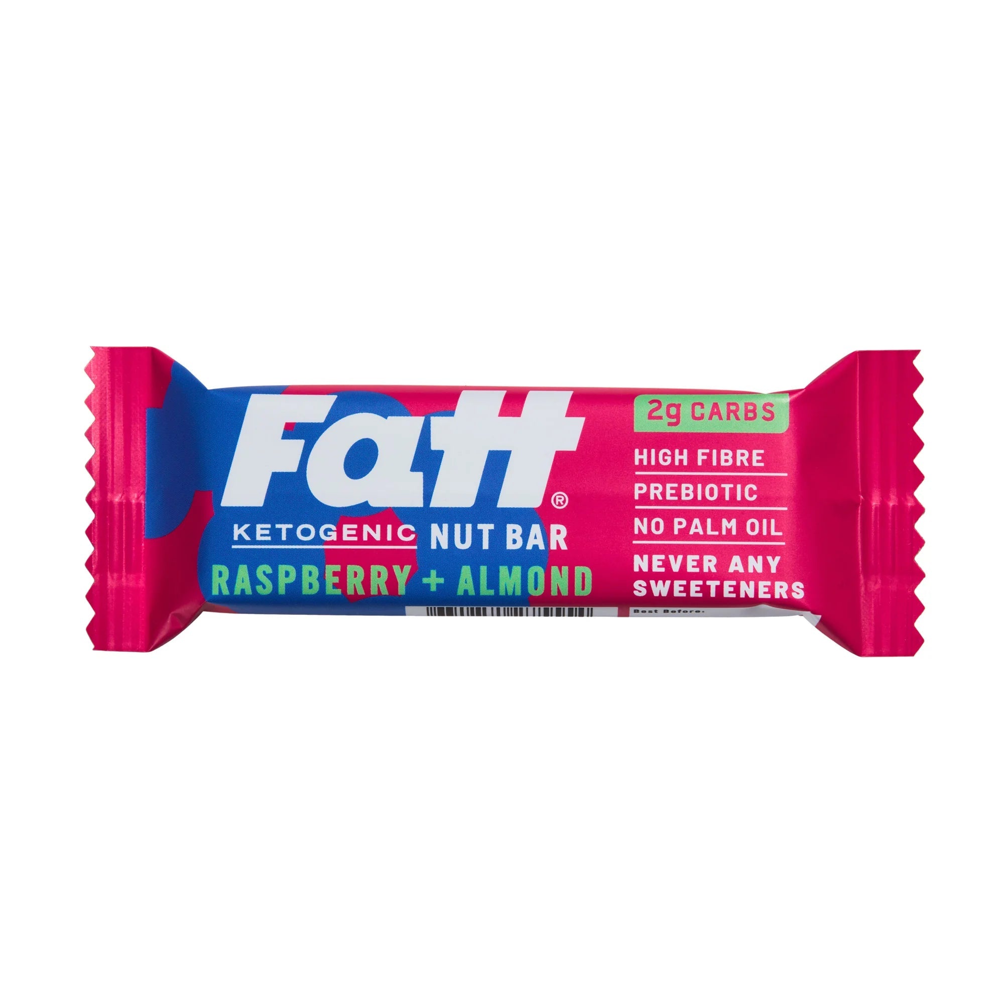 Raspberry & Almond Fattbar - 30g from Fatt | Available at Sow & Arrow