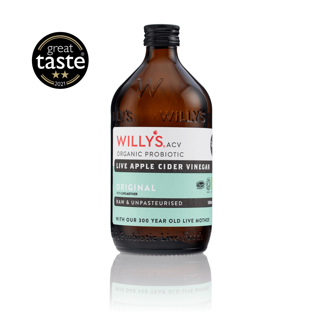 Raw, Organic Apple Cider Vinegar - 500ml from Willy's | Available at Sow & Arrow