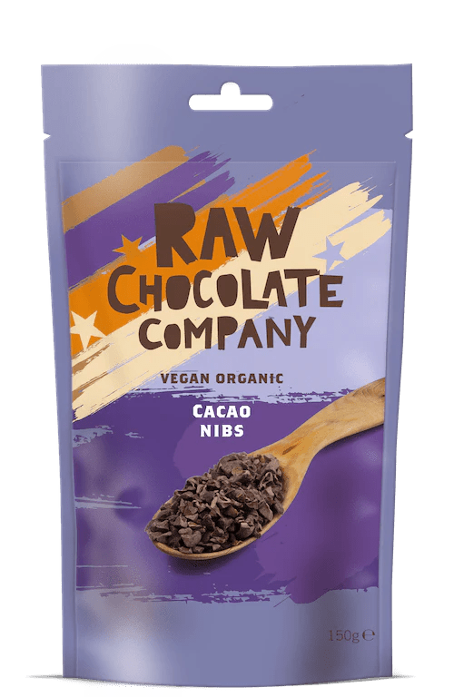 Raw, Organic Cacao Nibs - 150g from The Raw Chocolate Co. | Available at Sow & Arrow