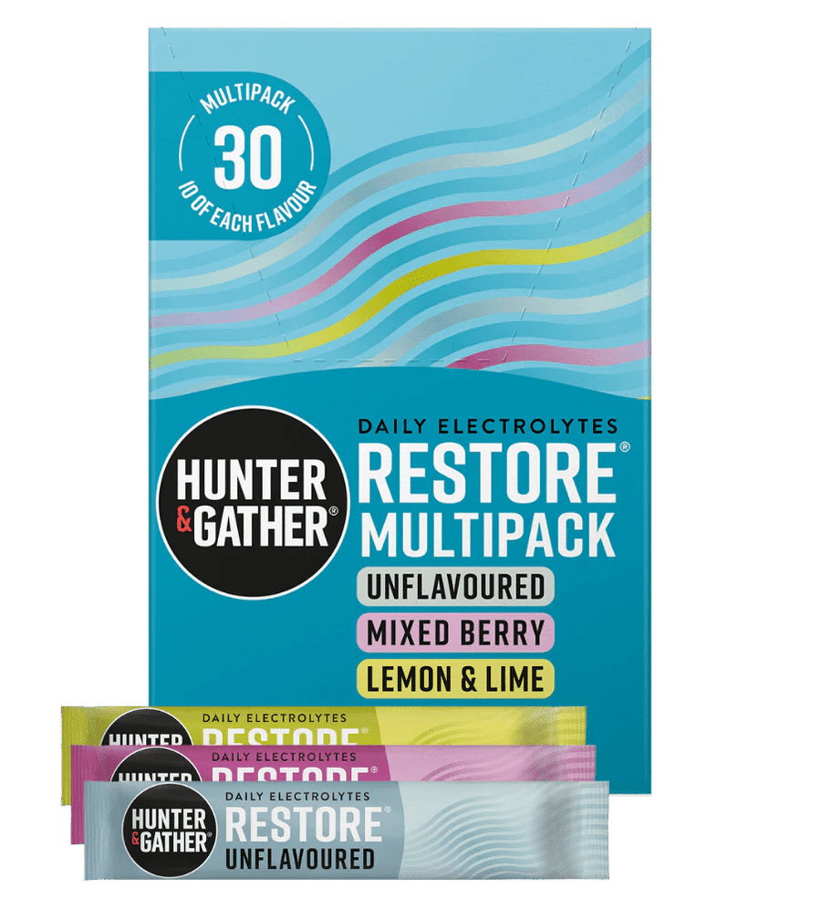 Restore® Multipack All Natural Daily Electrolytes - Hunter & Gather from Hunter & Gather | Available at Sow & Arrow